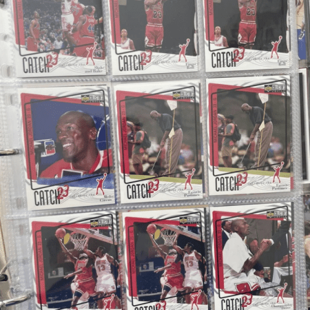 Lot Of Vintage NBA Fleet Upper Deck Etc Cards Michael Jordan And Other Stars